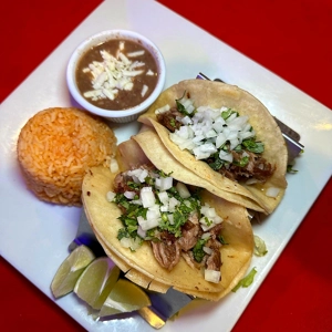 Taco Especial Lunch