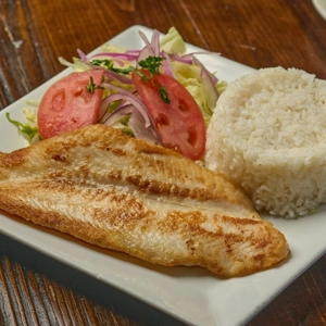 Filete de pescado al grill