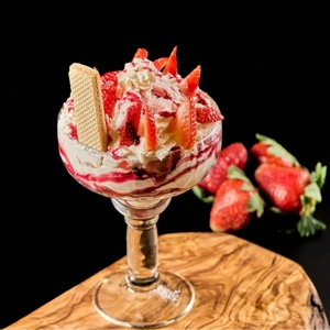 Fresas con Cremas.