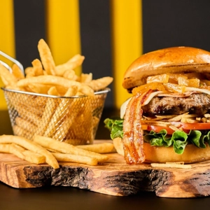 Hamburguesa Hawaiana.