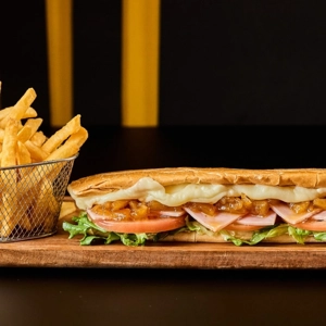 Sandwich Hawaiano.