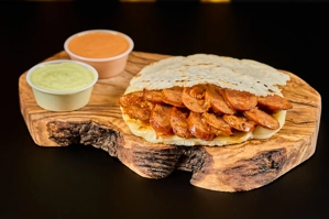 CHORIZO & CHEESE AREPA