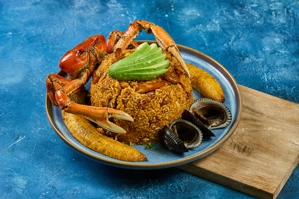 ARROZ MARINERO CON CANGREJO