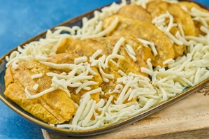 PATACONES CON QUESO