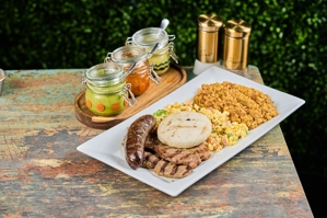 COLOMBIAN MIXED RICE & BEANS BREAKFAST