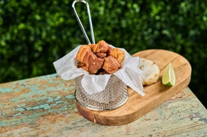 PORK BELLY WITH SMALL AREPA