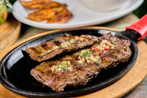 GRILLED SKIRT STEAK (12 OZ)
