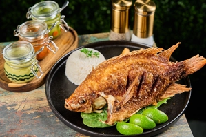 WHOLE FRIED TILAPIA