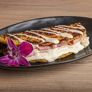 Ham & Cheese Cachapa