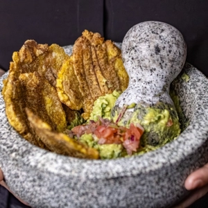 Plantains With Guacamole