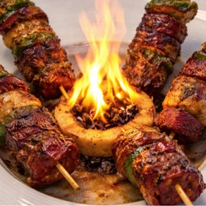 Brochetas Volcan