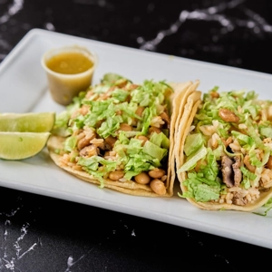 3 Tacos de Res, Pollo o Pernil