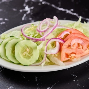 Ensalada de Lechuga, tomate y pepino