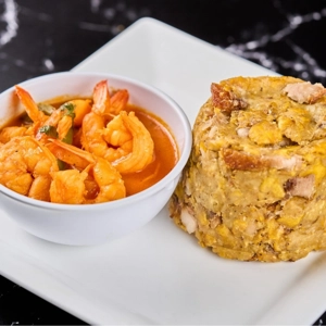 Mofongo con Camarones
