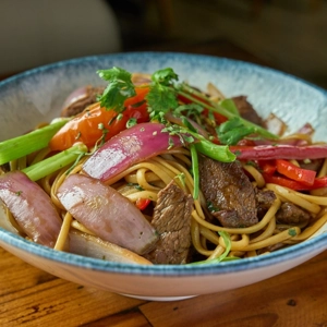 Stir-Fried Beef Noodles