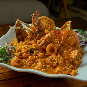 Seafood rice