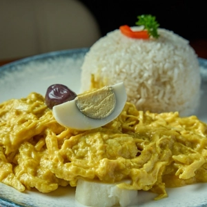 Peruvian chicken food