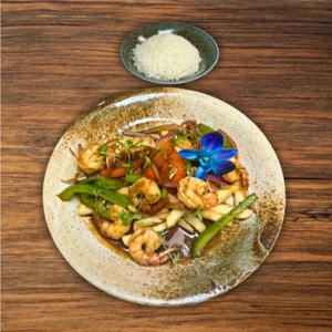 Saltado De Camarones