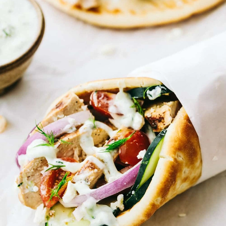 Souvlaki Lamb Gyro