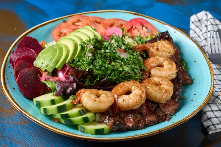 ENSALADA MAR Y TIERRA
