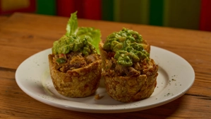 Stuffed Fried Green Plantains