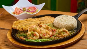 Shrimps w/ Garlic Sauce