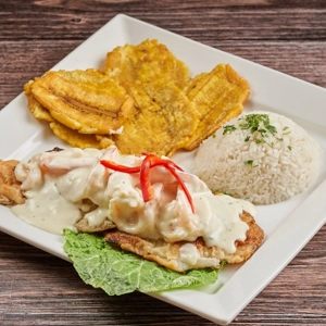 Filete de la Casa con Camarones