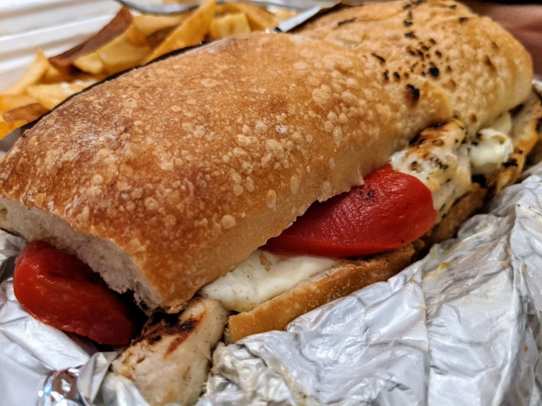 Italian Chicken Sandwich at The Original American Chicken 2