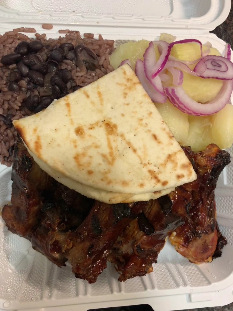 1/2 Baby Back Ribs Meal (6 pcs) at The Original American Chicken 2