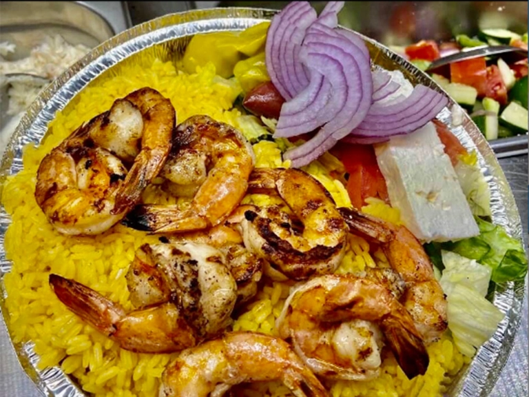 Grilled Shrimp at The Original American Chicken 2