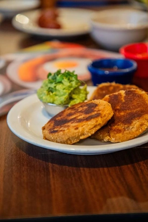Pork Belly Arepa