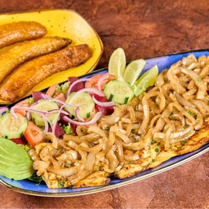 Pechuga Encebollada