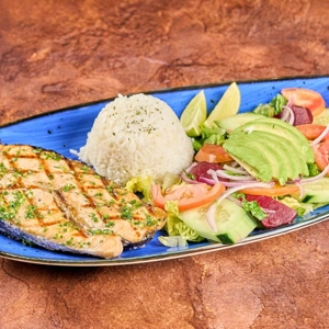 Salmón A La Parrilla