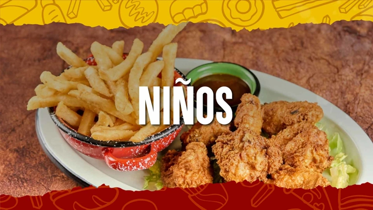 MENU DE NINOS