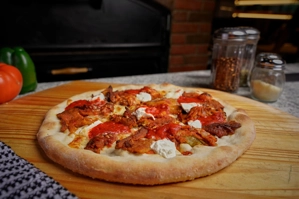 EGGPLANT AND RICOTTA PIZZA