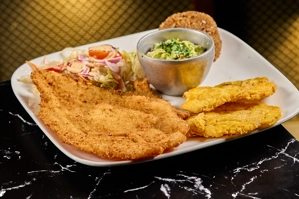 Breaded fish fillet