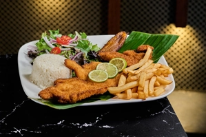 Breaded chicken breast