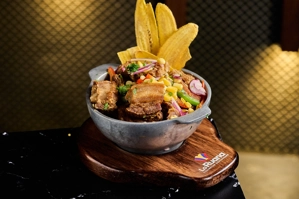 Fried fish ceviche