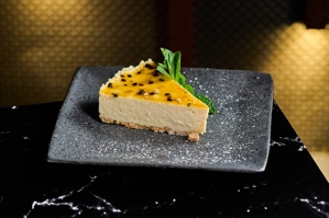 Passion fruit cheesecake