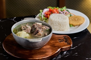 Beef rib soup