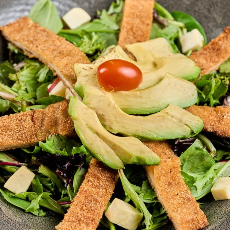ENSALADA CESAR CON POLLO