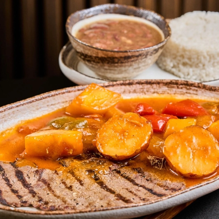 Bistec A La Criolla / Steak in Creole Sauce