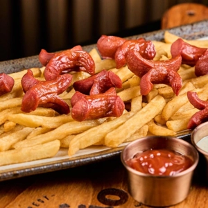Salchipapas / Sausage with French Fries