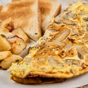 Omelette de Champiñones / Mushroom Omelette