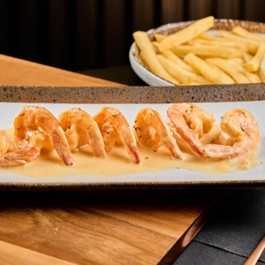 Camarones Al Ajillo / Jumbo Shrimp in Garlic Sauce