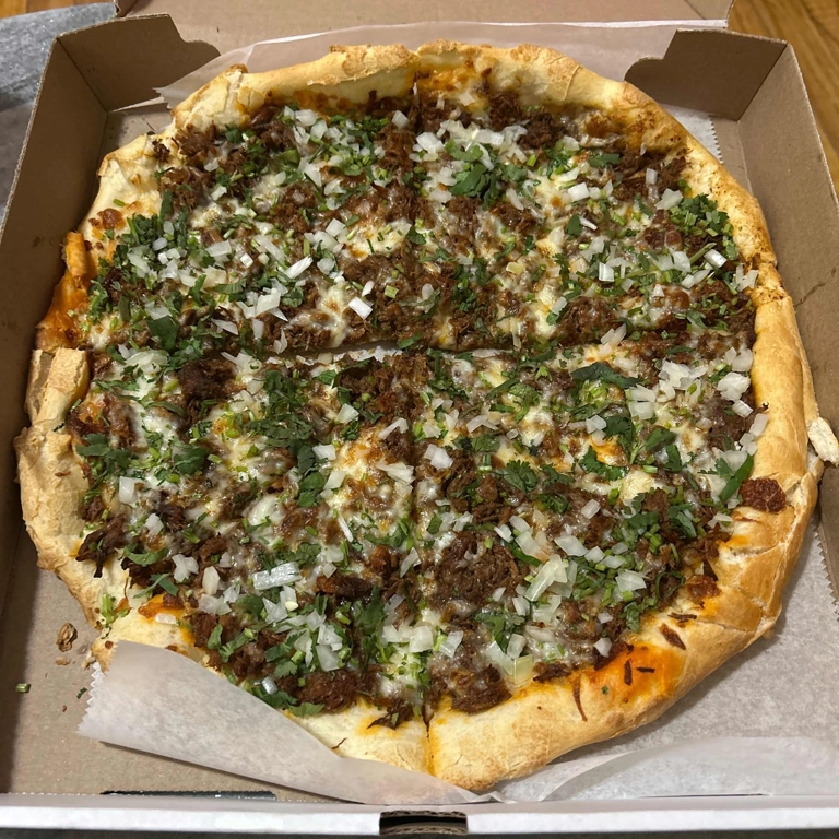 Birria Pizza