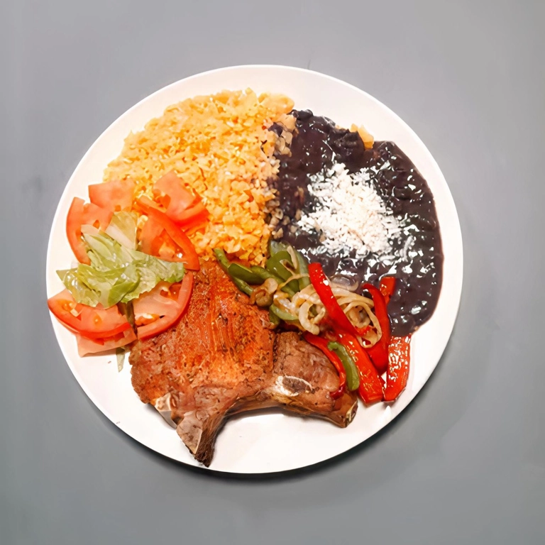 Mexican Pork Chop dish