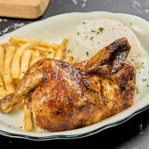Medio Pollo + 2 Sides