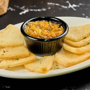 Arepitas fritas con Hogao