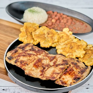 Cañon de Cerdo Adobado al Grill